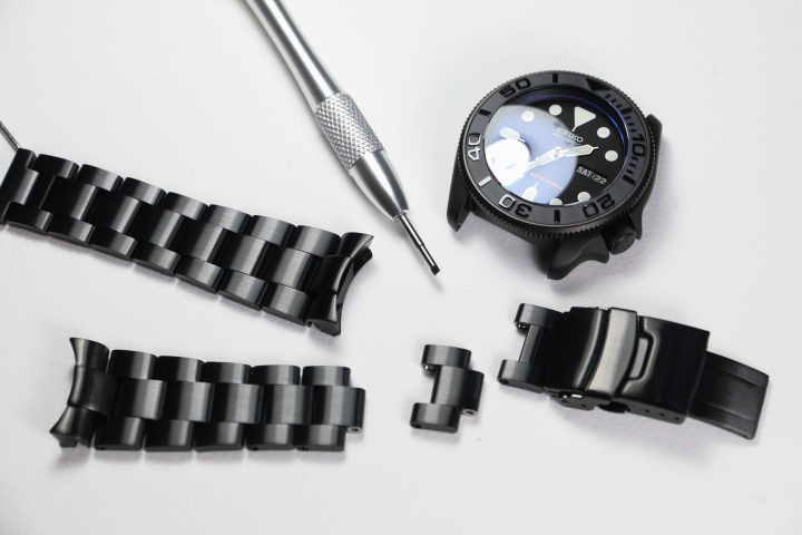 【組錶開箱】SEIKO SKX007 純黑樣式 Black Edition