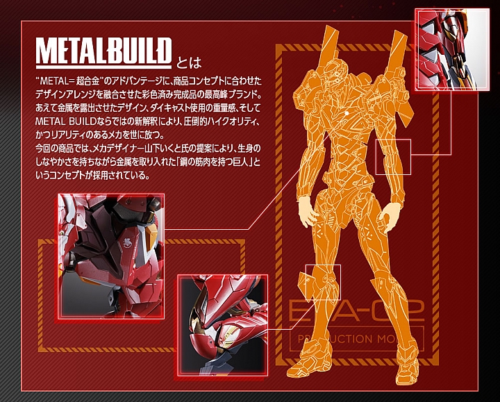 BANDAI「METAL BUILD」《新世紀福音戰士》貳號機登場!荷包君不能逃啊