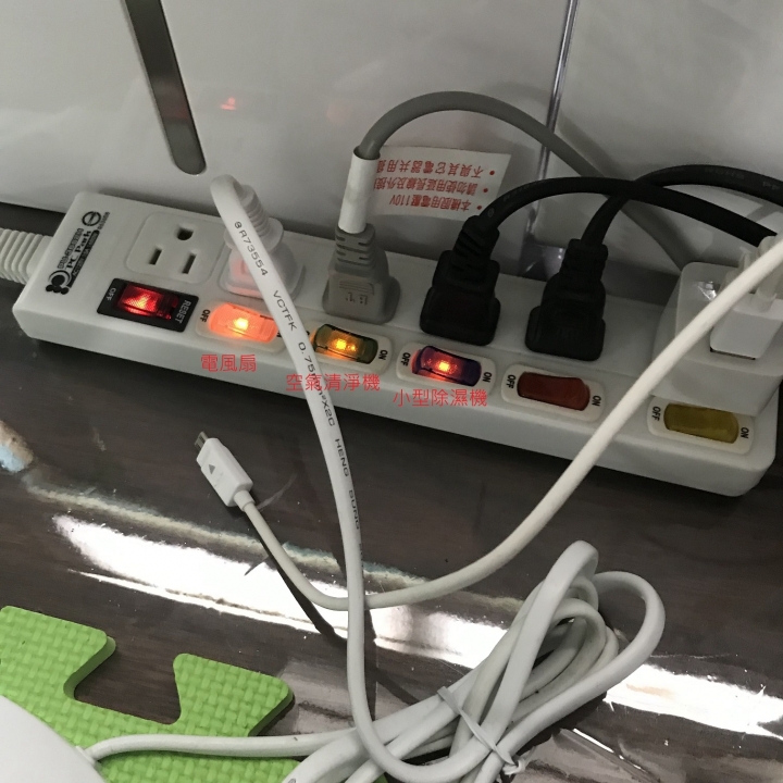 想另外新增牆壁插座,但不知這樣會不會過載(更