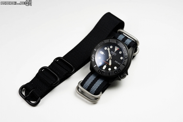 【組錶開箱】SEIKO SKX007 純黑樣式 Black Edition