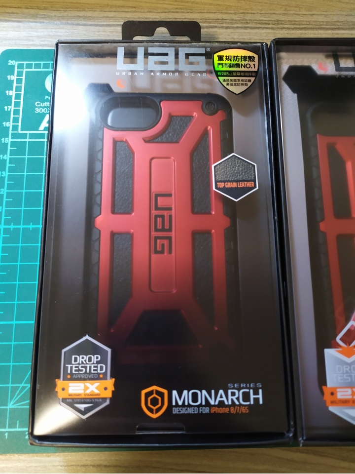 UAG正仿開箱以及比教 UAG MONARCH 頂級版 紅金配色