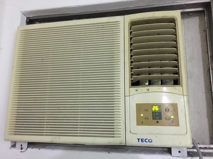 窗型冷氣不冷只有送風,DIY壓縮機啟動電容