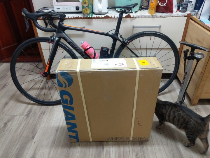 GIANT SLR0 42mm 後輪開箱....