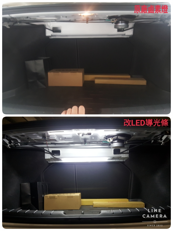 【改裝】Elantra Sport 行李箱燈改LED導光條