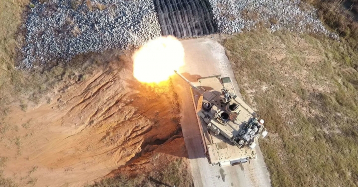 台灣國軍採購M1a2大殺器(120mm M1028 Canister)
