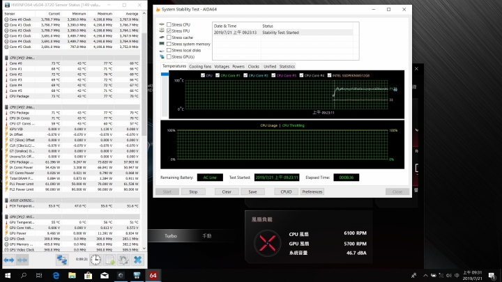 ASUS GX502GV 詳細解析與優化調整+液金處理之後的差距和應用價值