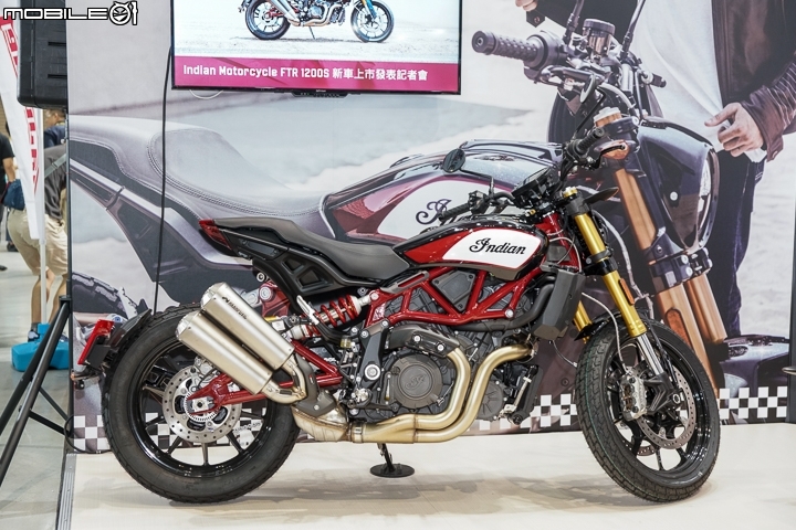 【五股重機展】FTR1200S / SR 美式滑胎賽旗艦車來臨!Indian Motorcycle 售價正式發表!