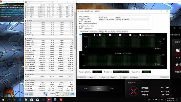 ASUS GX502GV 詳細解析與優化調整+液金處理之後的差距和應用價值