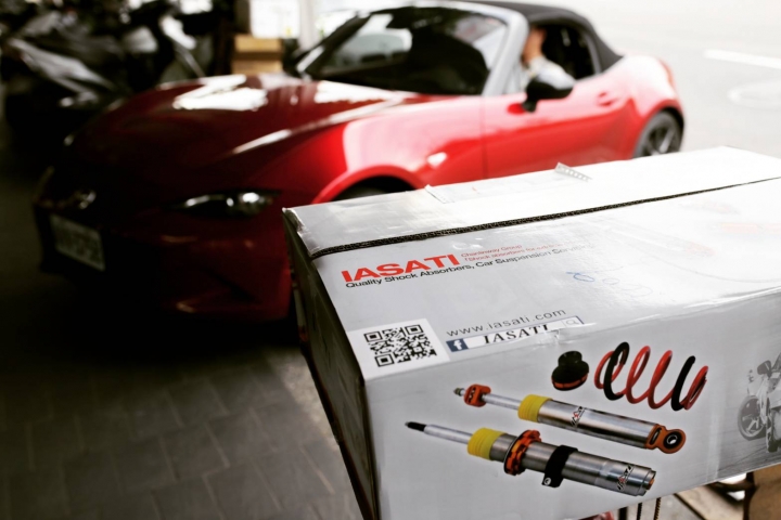 【有圖影】通勤/跑山/賽道皆適宜, Hank MX-5 Iasati RS3避震器改裝心得分享