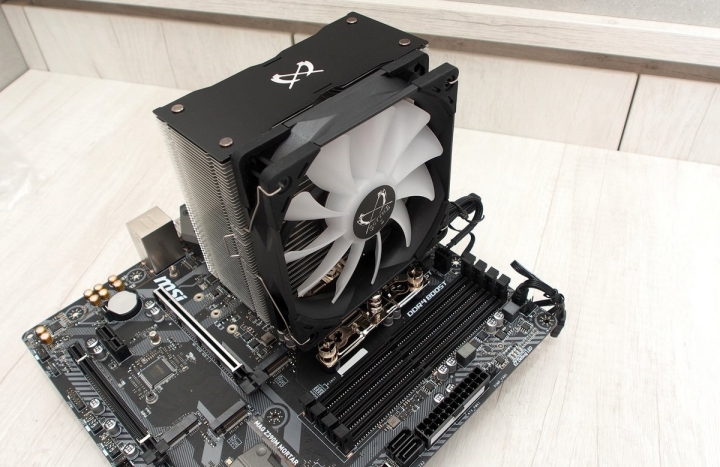Scythe 虎徹 II RGB 黑化版簡單小測