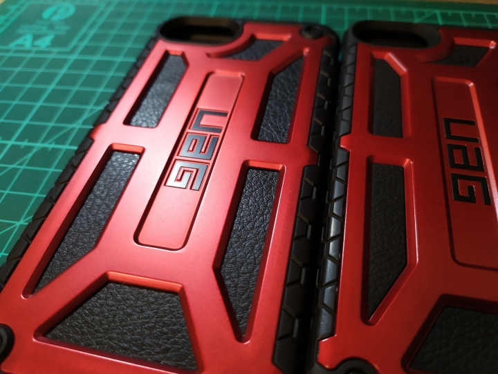 UAG正仿開箱以及比教 UAG MONARCH 頂級版 紅金配色