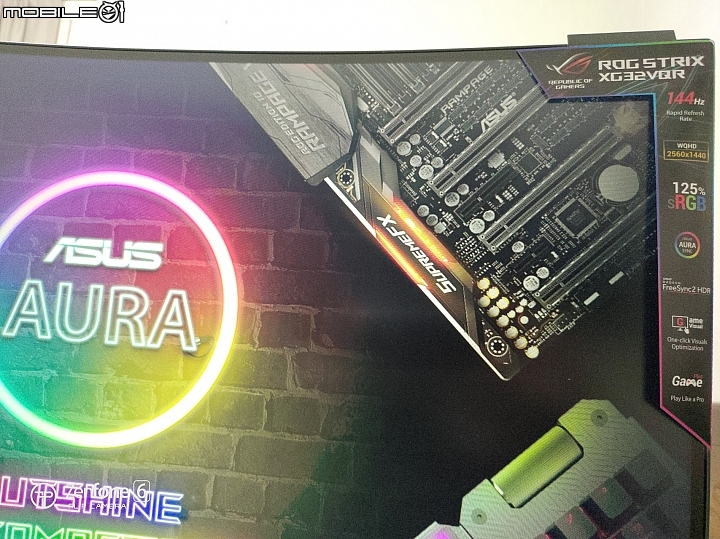 ASUS XG32VQR 32吋曲面電競螢幕簡單心得
