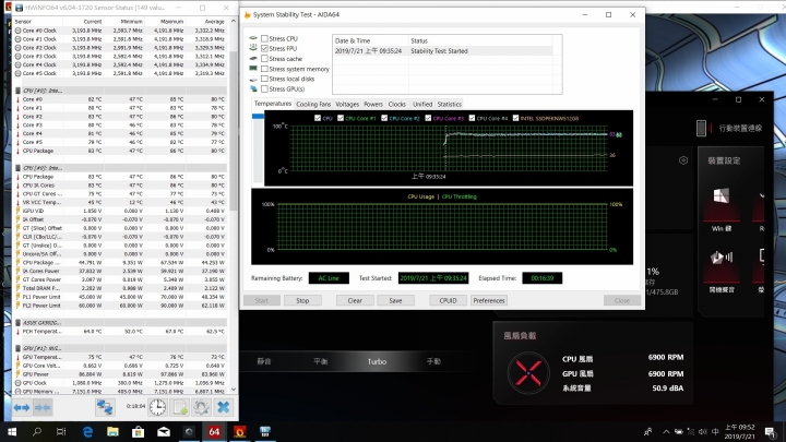 ASUS GX502GV 詳細解析與優化調整+液金處理之後的差距和應用價值