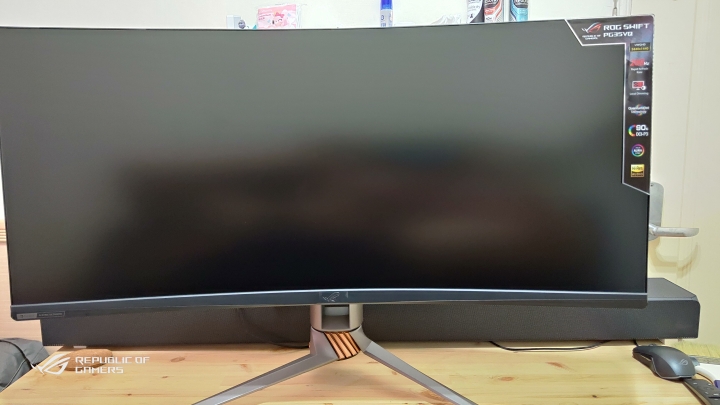 ROG Swift PG35VQ (簡單開箱)