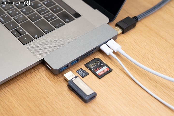 解放 USB-C 連接埠! HyperDrive USB-C Hub for MBP 與 iPad Pro 試用!