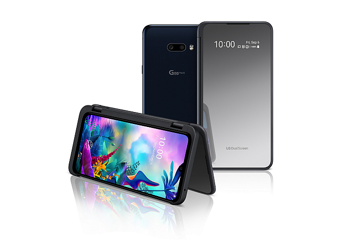 終有水滴瀏海!小改款的LG G8X ThinQ登場,「雙螢幕」的不同詮釋為亮點