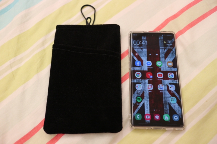 Note10+運動攜帶分享與去除油污指紋方法
