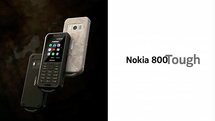 不僅經典掀蓋,也玩硬漢三防!Nokia 2720 Flip 4G / 800 Tough登場