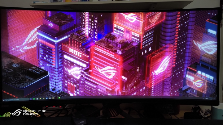 ROG Swift PG35VQ使用心得(簡單測試)