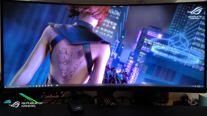 ROG Swift PG35VQ使用心得(簡單測試)
