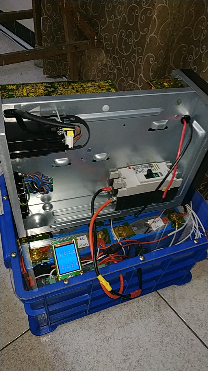 更新20191004,改裝UPS-飛瑞C-1000FS鋰鐵電池組(24V)