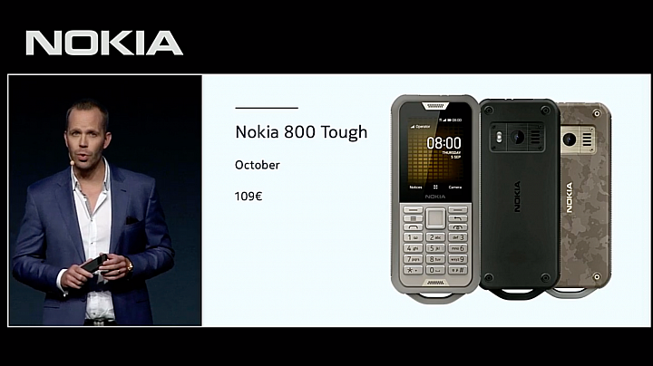 不僅經典掀蓋,也玩硬漢三防!Nokia 2720 Flip 4G / 800 Tough登場