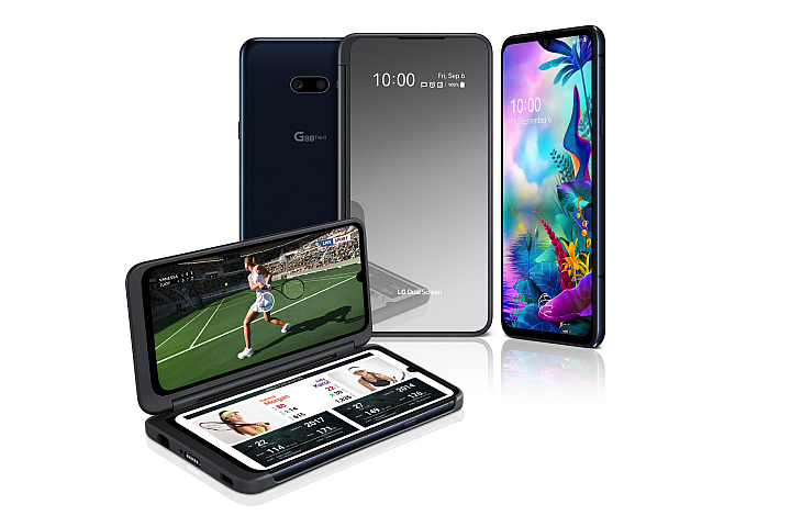 終有水滴瀏海!小改款的LG G8X ThinQ登場,「雙螢幕」的不同詮釋為亮點