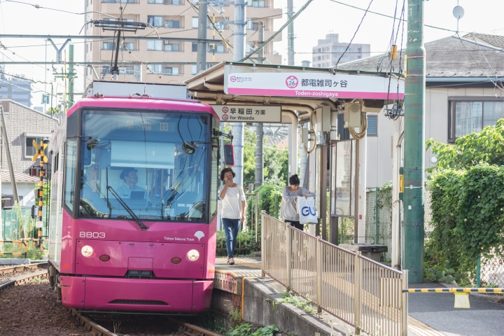 回憶:穿梭城市間,都電荒川線散步