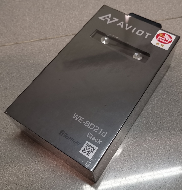 日系藍牙耳機 AVIOT WE-BD21d 開箱。