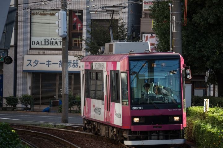 回憶:穿梭城市間,都電荒川線散步