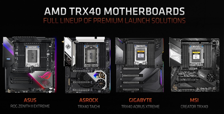 AMD第三代Ryzen Threadripper處理器上市 64核心3990X搶先看