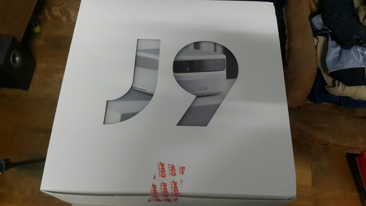堅果J9投影機開箱