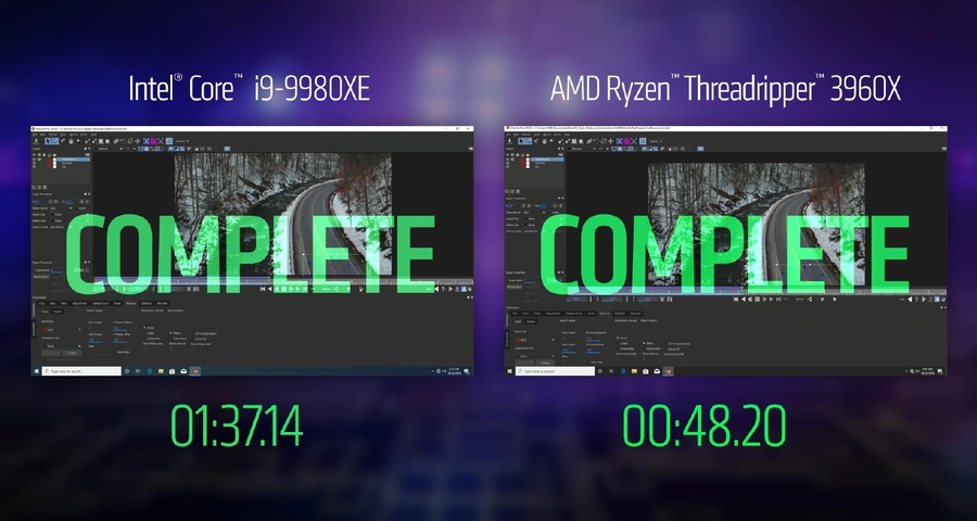 AMD第三代Ryzen Threadripper處理器上市 64核心3990X搶先看