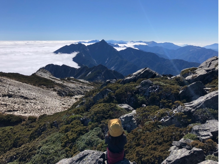 海到無邊天作岸 山登絕頂我為峰 成王之路 南湖大山