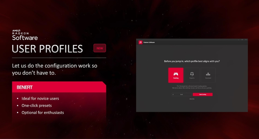 AMD Radeon Software Adrenalin 2020版推出 新增遊戲加速遠端遊玩跨網域