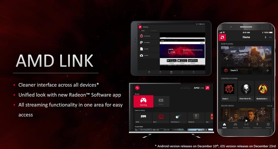 AMD Radeon Software Adrenalin 2020版推出 新增遊戲加速遠端遊玩跨網域