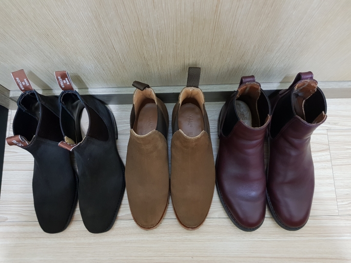 chelsea boots分享 r.m. williams viberg red wing 亂入的wesco boot