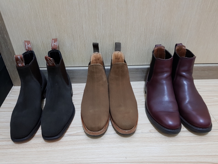 chelsea boots分享 r.m. williams viberg red wing 亂入的wesco boot