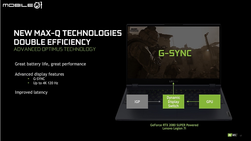 實現效能、效率與高續航！ NVIDIA 推出搭載全新 Max-Q 技術 GeForce RTX SUPER GPU 最新筆電！