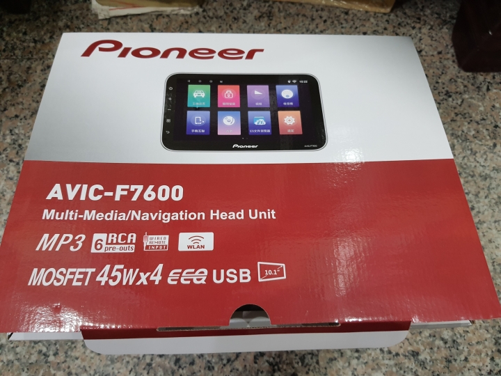Rouge 環景版改安卓機不專業開箱(先鋒AVIC-F7600)