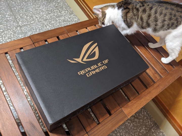 ROG Zephyrus G14 GA401IU 日蝕灰開箱