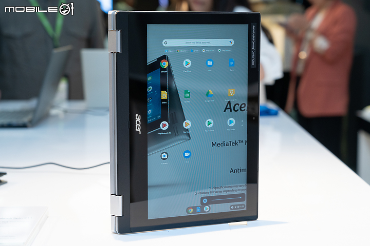 Acer 發表 Spin 713 與 311 可翻轉 Chrombook 持續佈局消費與商用教育市場
