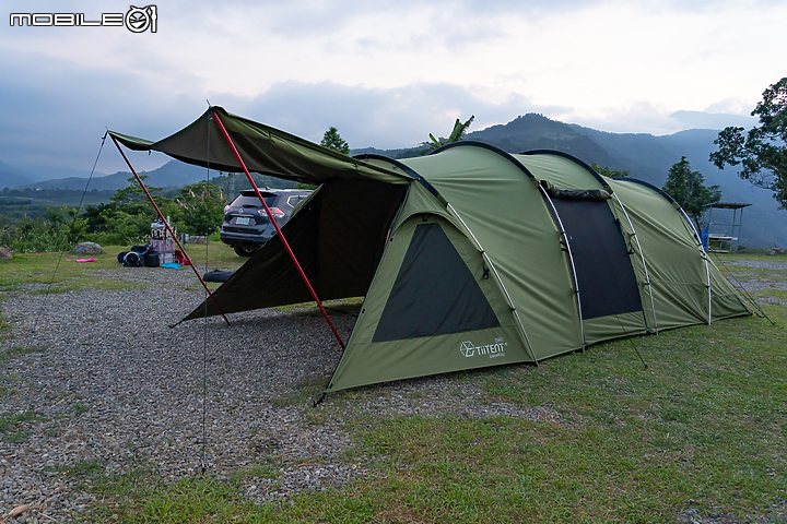 TiiTENT 4Sunrise 日出隧道帳開箱分享 隔熱、通風、大空間一帳搞定!