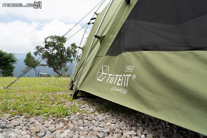 TiiTENT 4Sunrise 日出隧道帳開箱分享 隔熱、通風、大空間一帳搞定!
