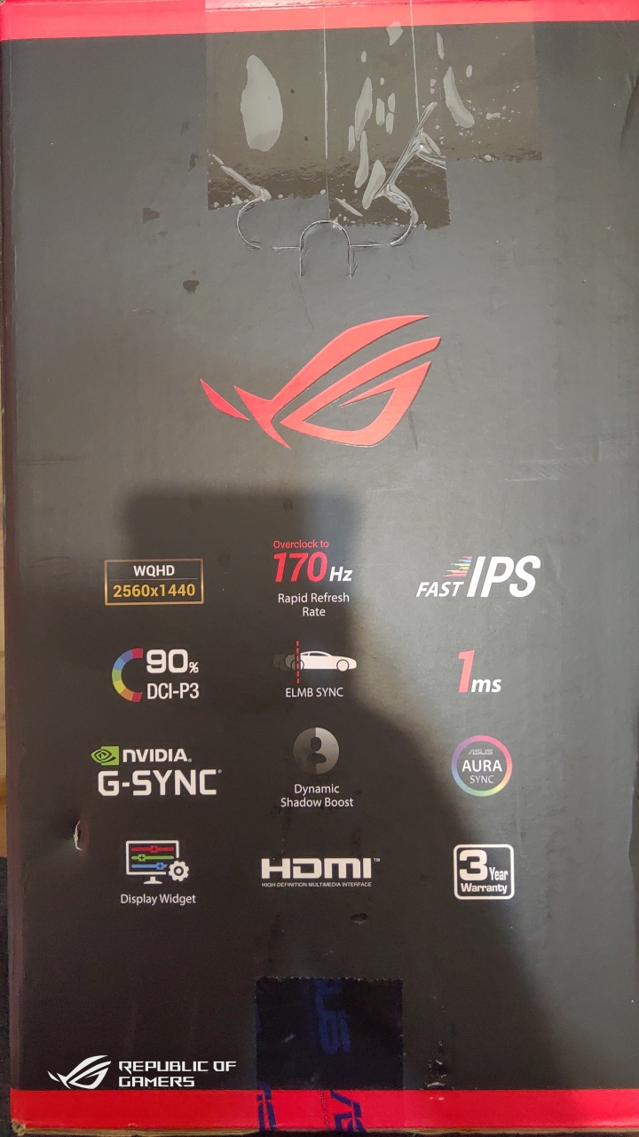 視覺直擊的顯示器27吋CP最高的ROG XG279Q 2K 入門HDR專業遊戲顯示器(圖多慎入)