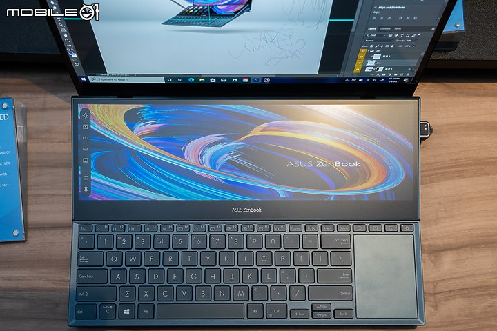 【CES2021】ASUS ZenBook Pro Duo 15 OLED 正式亮相! 更具實用性的雙螢幕筆電!