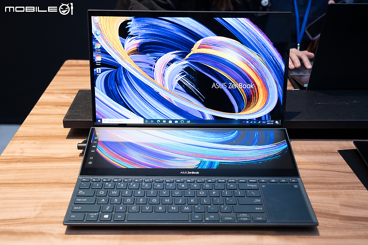 【CES2021】ASUS ZenBook Pro Duo 15 OLED 正式亮相! 更具實用性的雙螢幕筆電!
