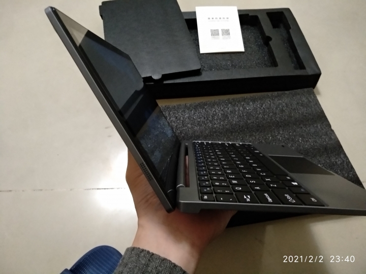 大陸品牌 中柏Jumper EZpad pro 8 簡易開箱