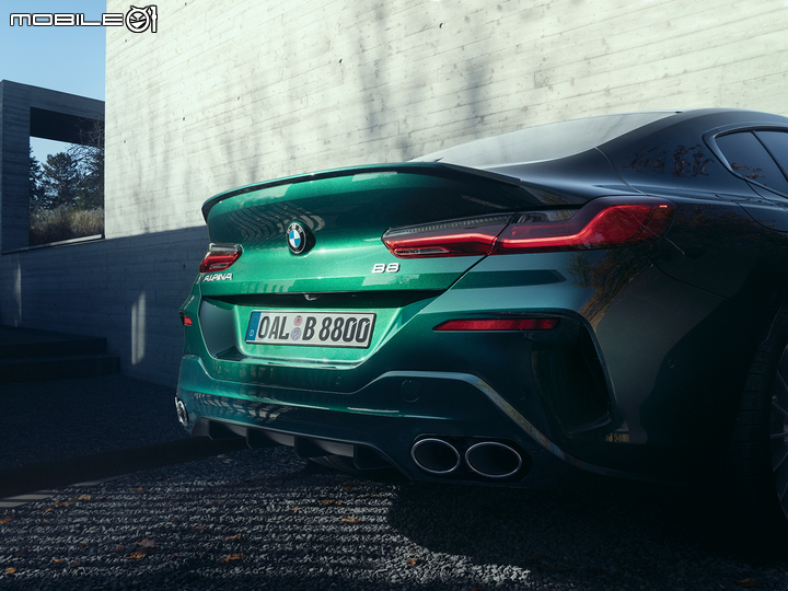 【海外新訊】Alpina B8 Gran Coupe亮相,動力輸出更甚BMW M8!