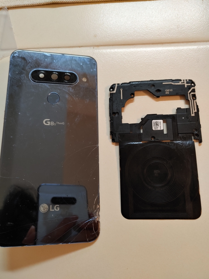 lg g8s更換玻璃背蓋,